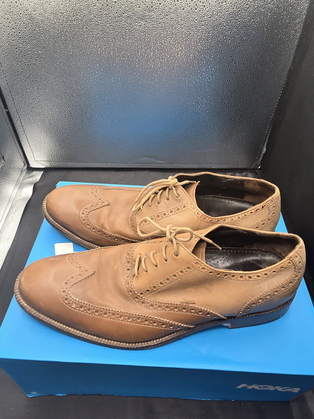 Cole Haan‎ Brown Leather Wingtip Oxfords